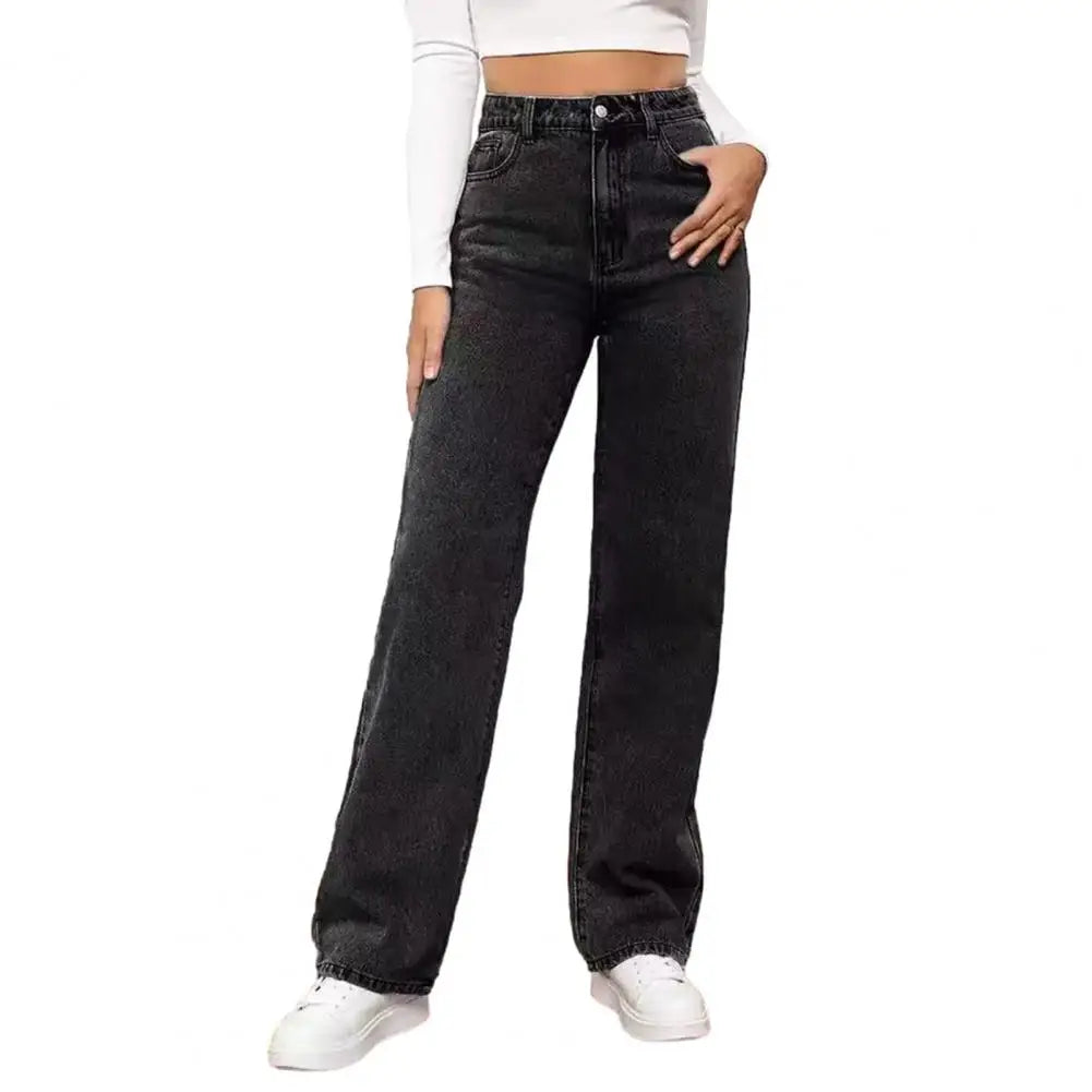 Everyday Stretch Wide Leg Jeans