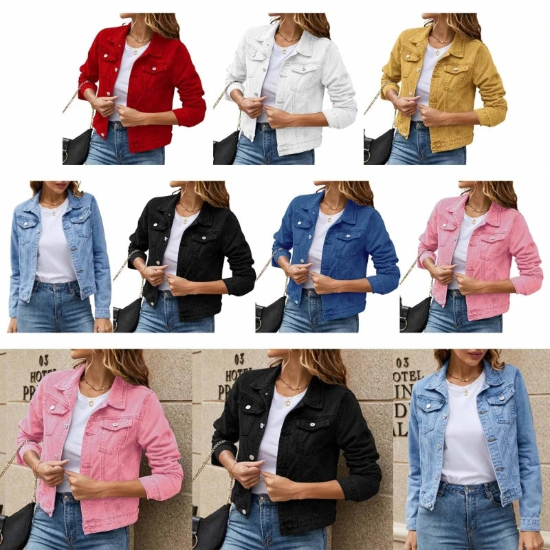 Cropped Denim Jacket