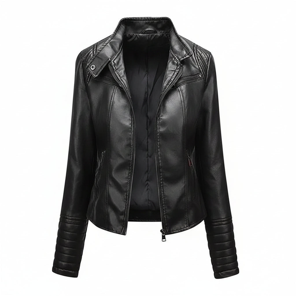 Urban Curve Leather Jacket