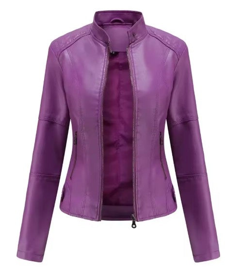 City Moto Faux Leather Jacket